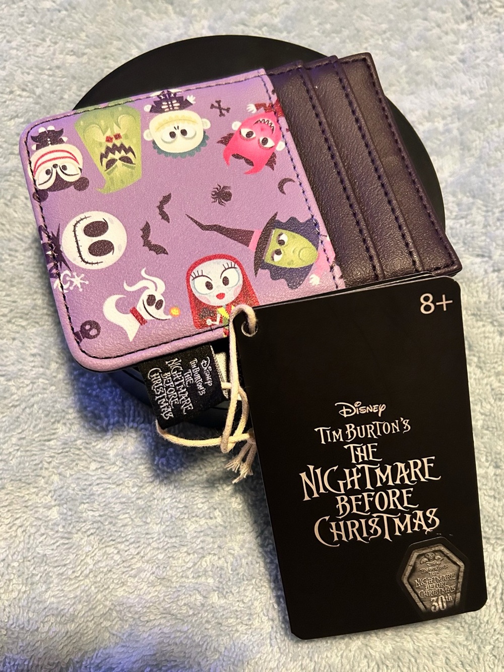 LOUNGEFLY NIGHTMARE BEFORE CHRISTMAS CARD HOLDER/NWT